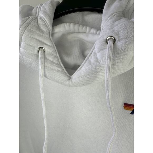 Aviator Nation Ninja Pullover Hoodie White Size Large L Unisex Men's Women's - Picture 8 of 16